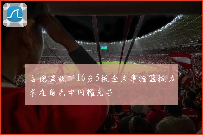 古德温砍下16分5板全力争抢篮板力求在角色中闪耀光芒